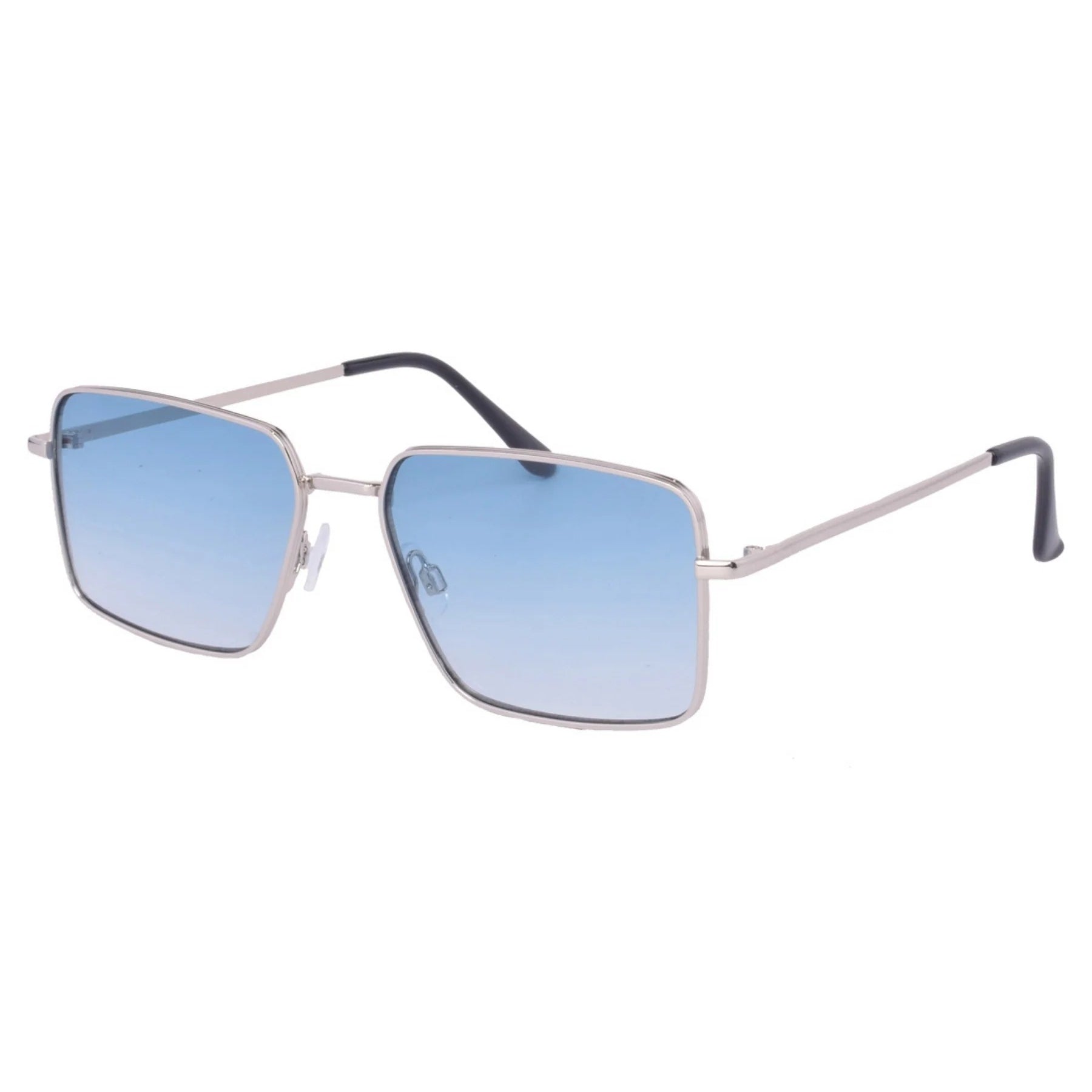 Gafas De Sol Cuadradas De Metal Azules