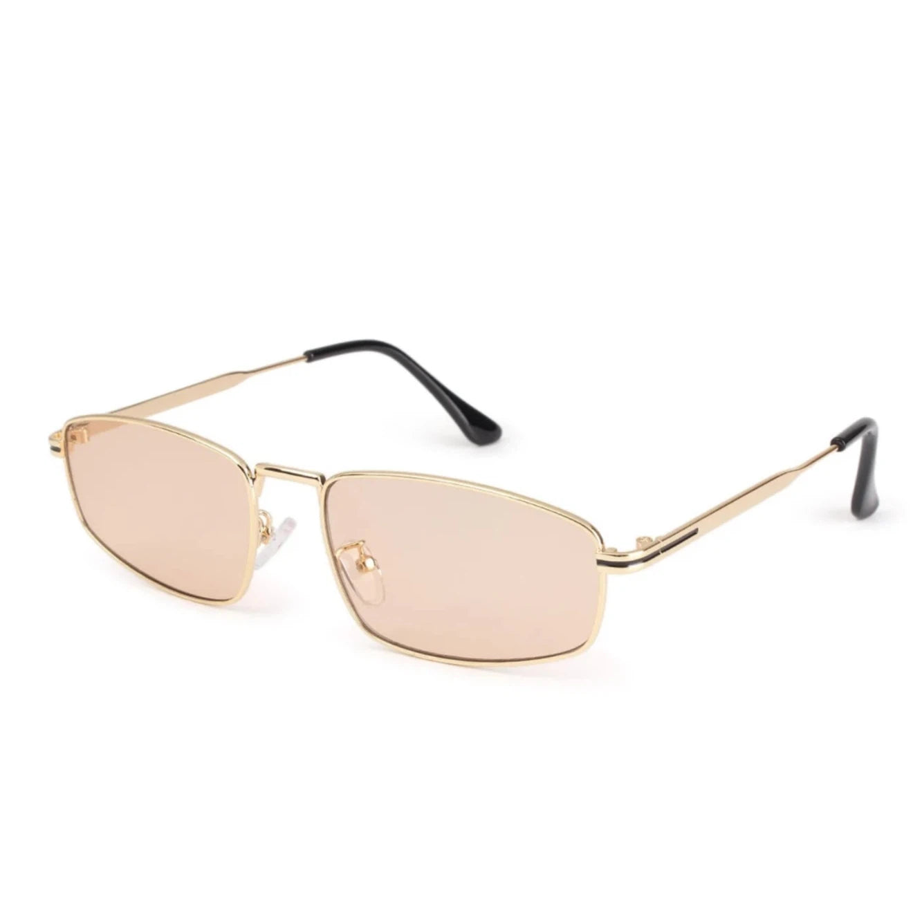 Gafas De Sol Metálicas Delgadas De Estilo Retro
