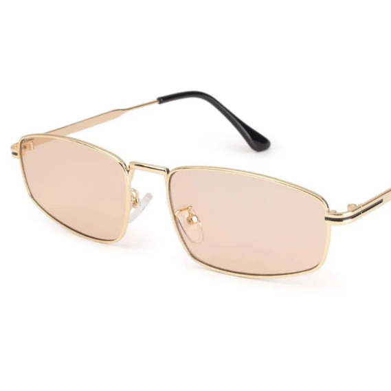 Gafas De Sol Metálicas Delgadas De Estilo Retro