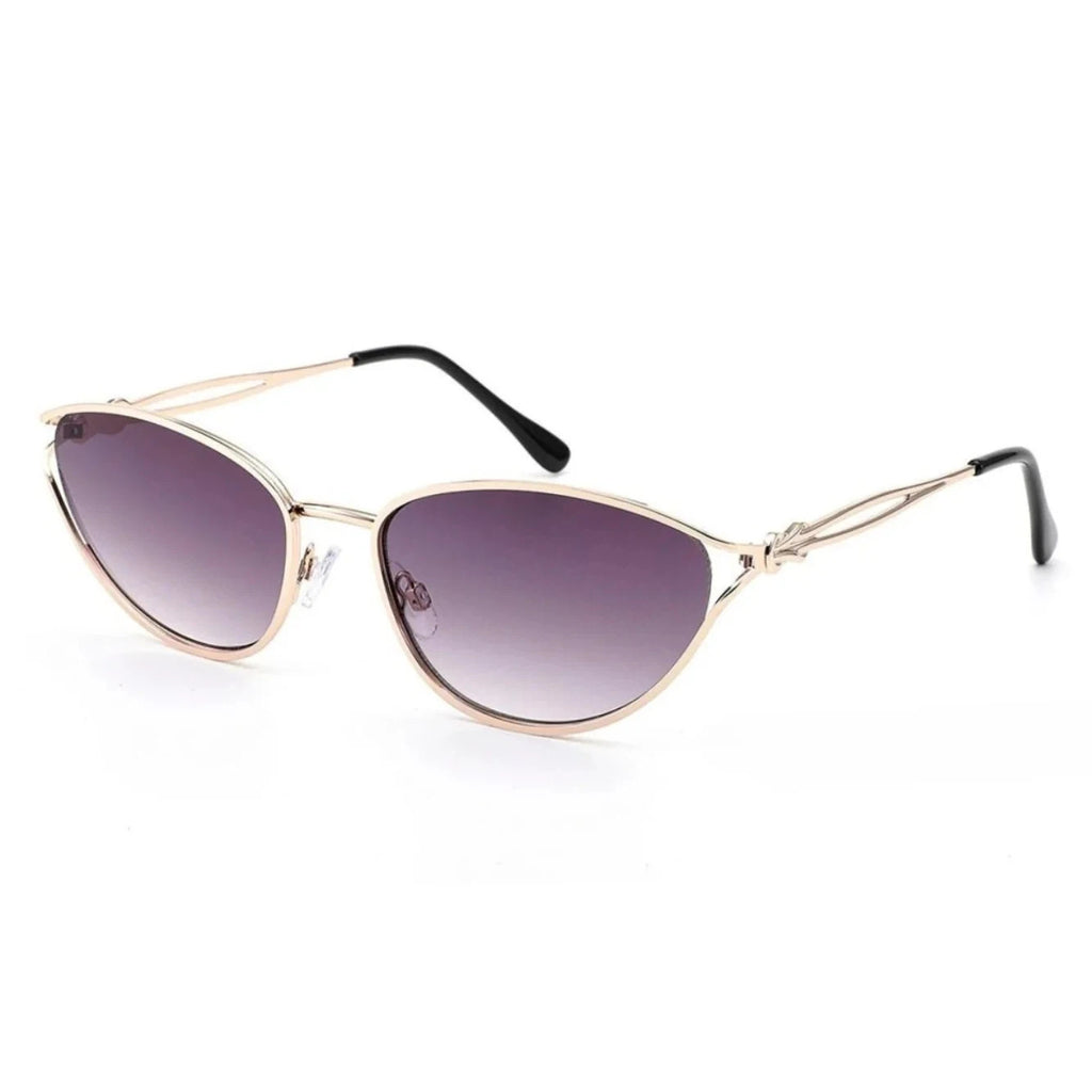 Gafas De Sol Ojo De Gato En Oro Rosa