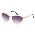 Gafas De Sol Ojo De Gato En Oro Rosa