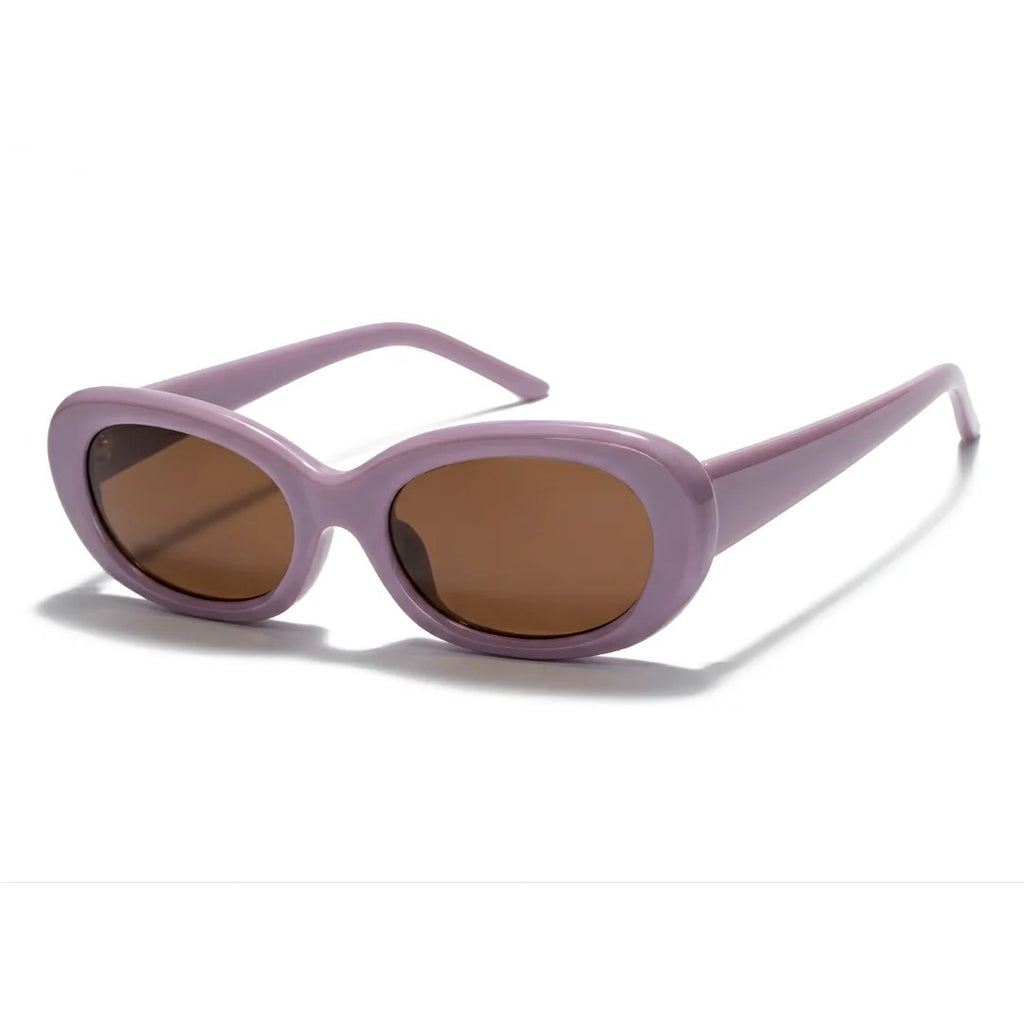 Gafas De Sol Ovaladas Moradas
