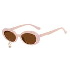 Gafas De Sol Ovaladas Rosas