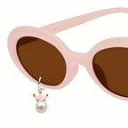 Gafas De Sol Ovaladas Rosas